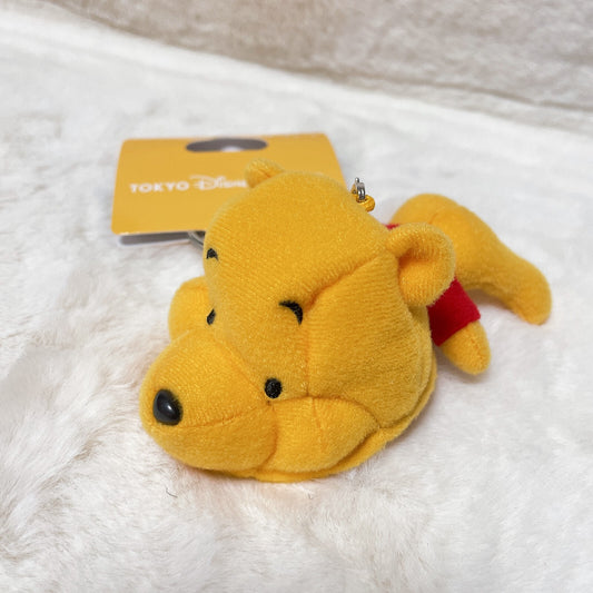 Japan Tokyo Disney Resort Winnie The Pooh Keychain fan cap Hat New
