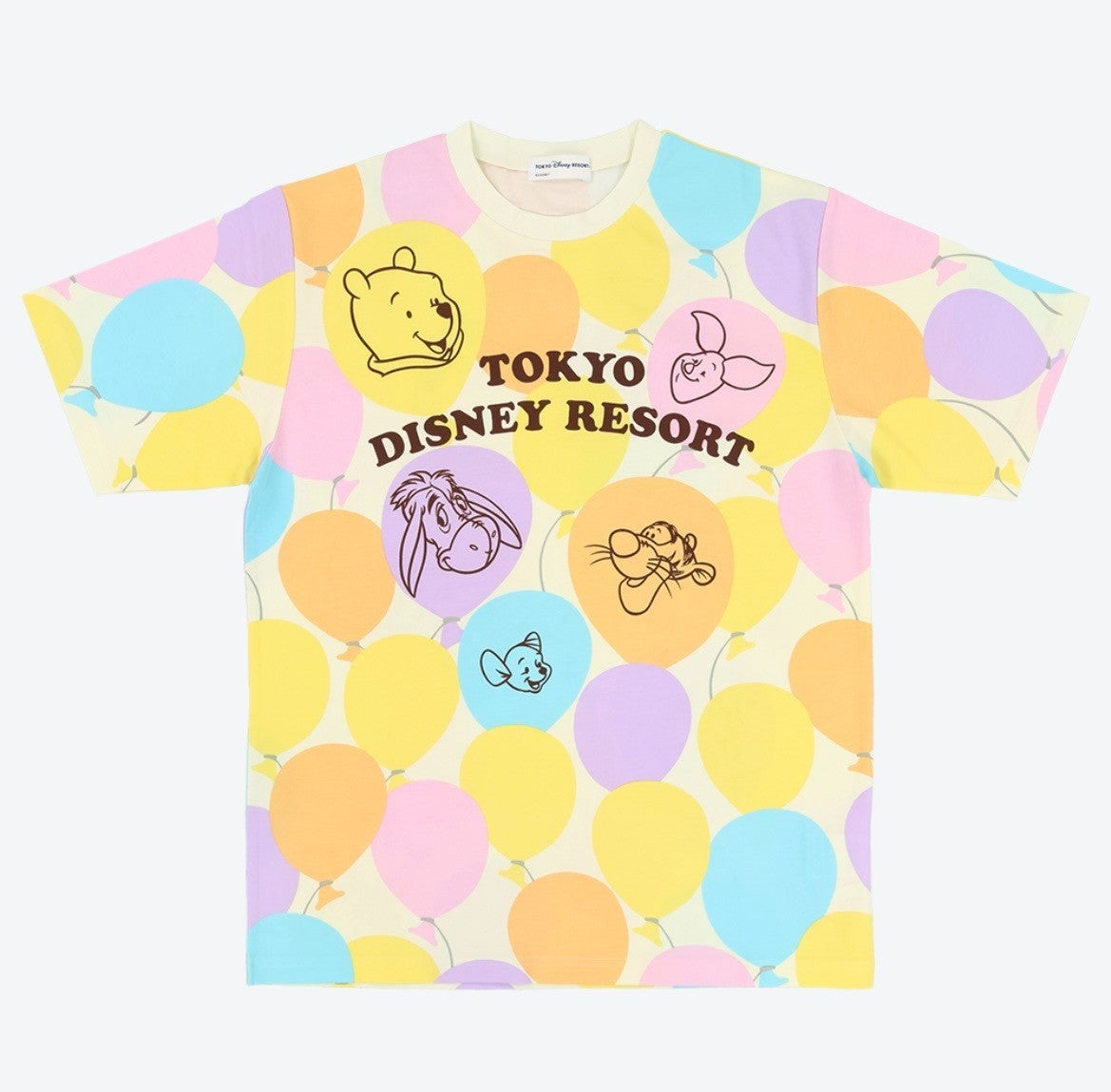 Japan Tokyo Disney Resort Winnie the Pooh T-shirt Unisex Sizes S-3L Limited 2026
