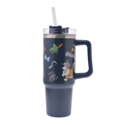 Japan Tokyo Disney Store Peter Pan Stainless Steel Tumbler Holiday Drinkware