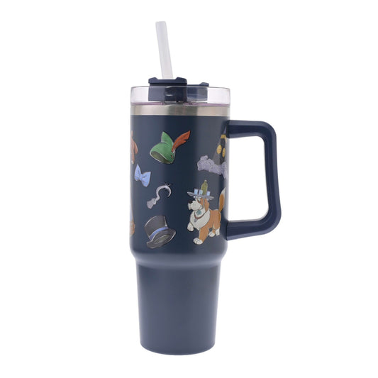 Japan Tokyo Disney Store Peter Pan Stainless Steel Tumbler Holiday Drinkware