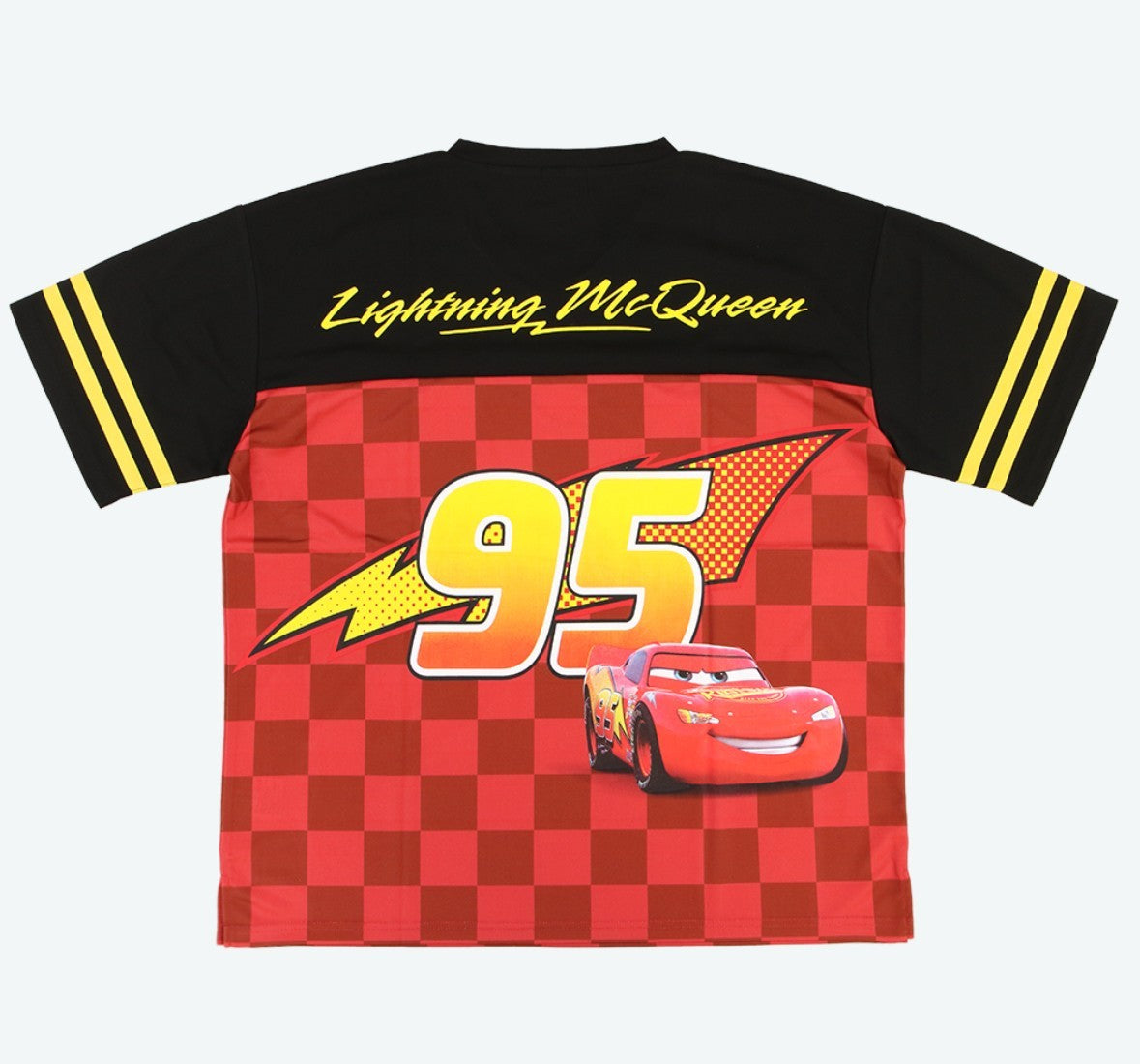 Japan Tokyo Disney Resort Cars T-shirt Red oversize M-L McQeen