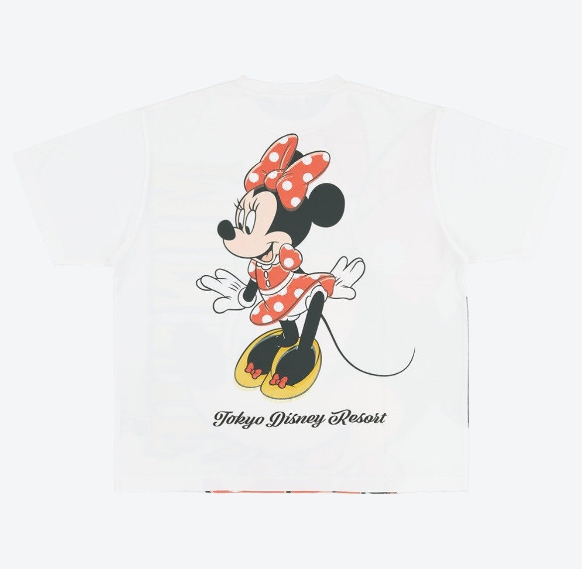 Japan Tokyo Disney Resort Minnie Mouse T-shirt Oversized Fit Unisex One Size