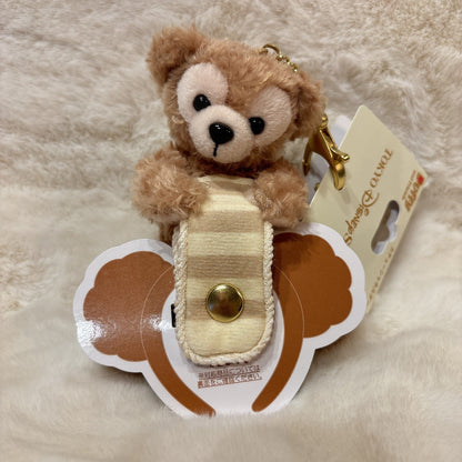 Japan Tokyo Disney Resort Duffy & ShellieMay Headband Ears Holder Keychain