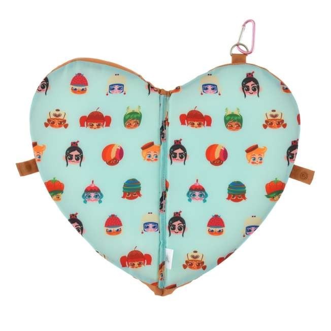 Japan Tokyo Disney Store Vanellope Seat cushion with carabiner SUGAR RUSH