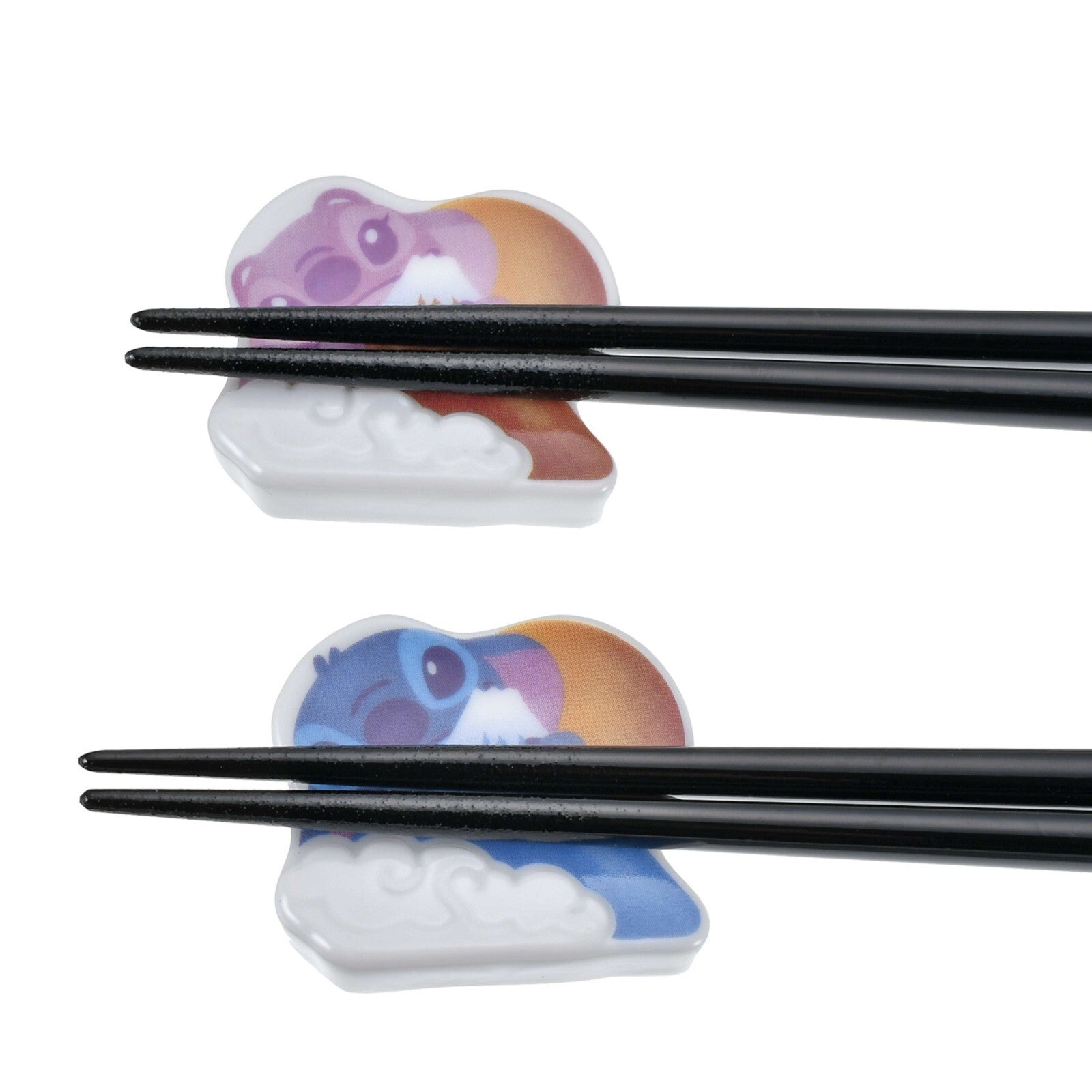 Japan Tokyo Disney Store Stitch & Angel Chopstick Holder Pair Japan Original