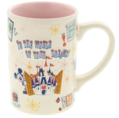 Japan Tokyo Disney Resort TO THE WORLD OF YOUR DREAMS Mug