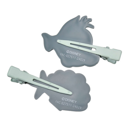 Japan Tokyo Disney Store Flounder Hair Clip Set MAEGAMI Health Beauty Tool Ariel