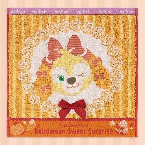 Japan Tokyo Disney Resort Duffy Halloween 2026 CookieAnn Mini Towel Ribbon