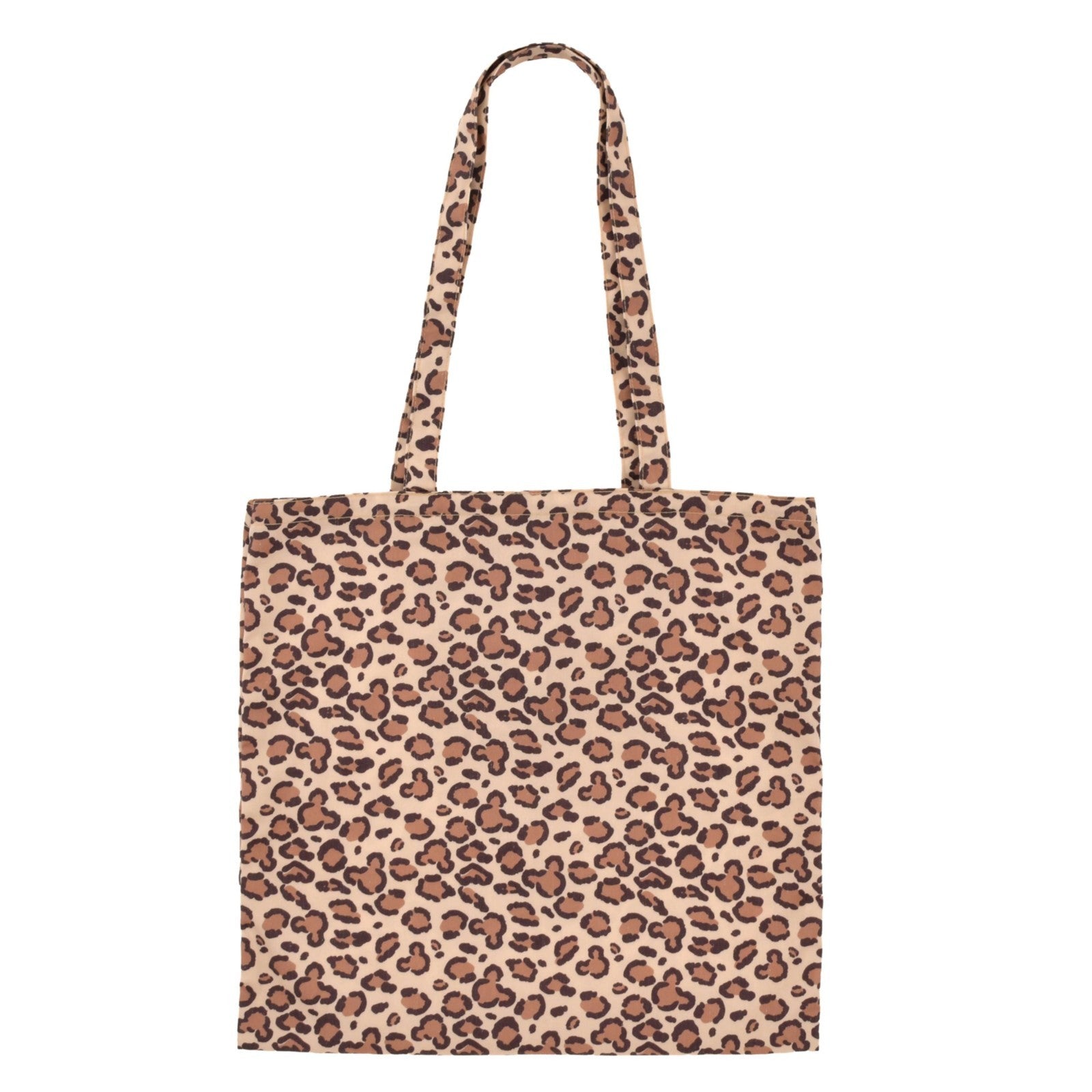 Japan Tokyo Disney Store Mickey Mouse Flat Leopard Tote Bag Collection