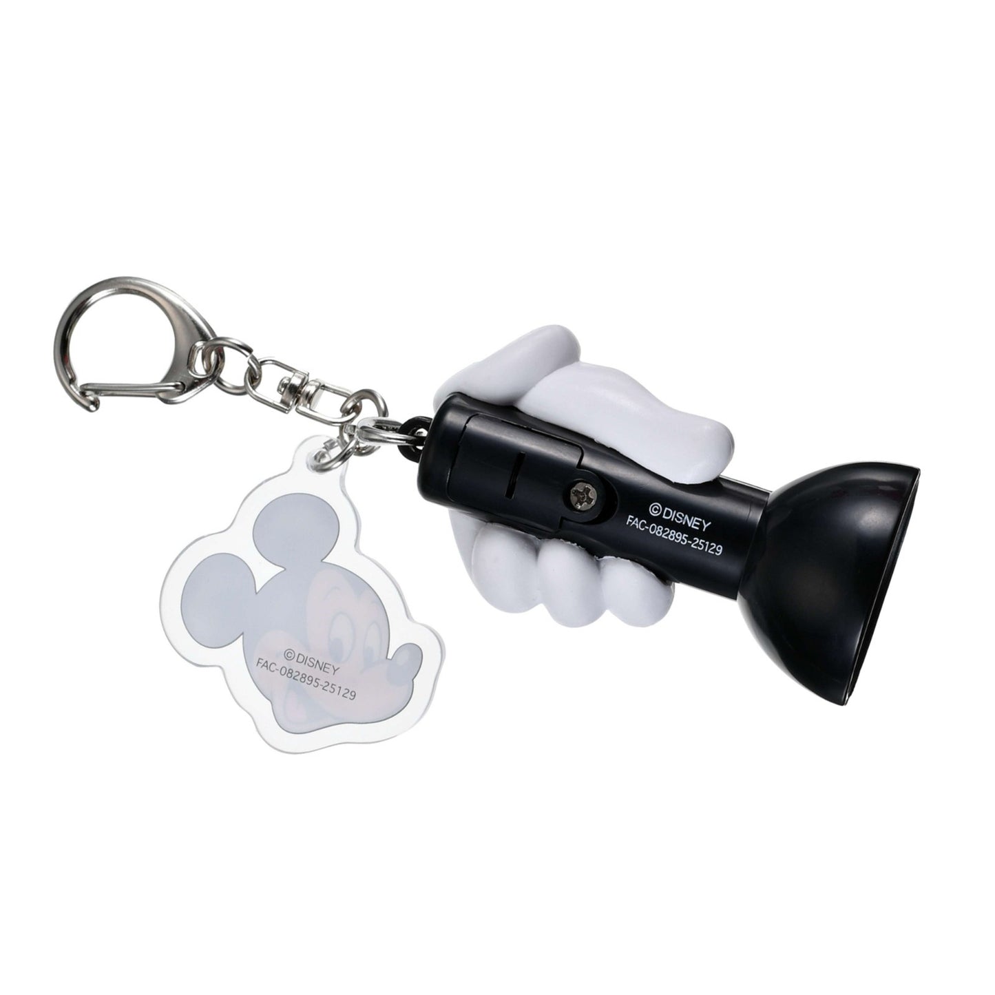 '+Japan Tokyo Disney Store Mickey Mouse Light-Up Flashlight-Style Keychain Fes