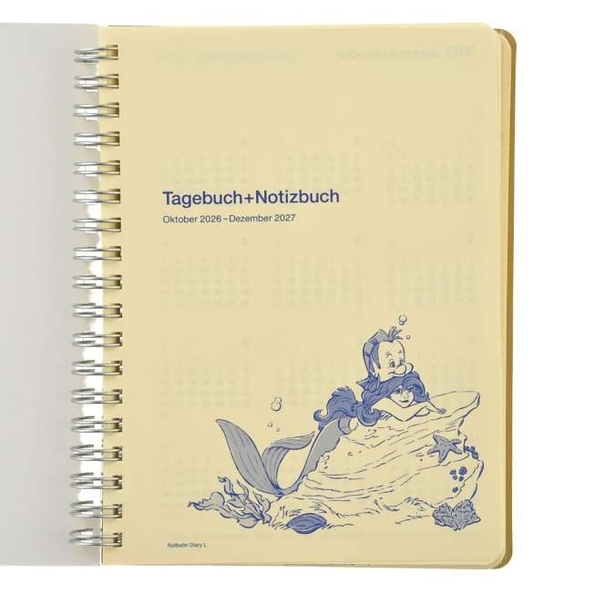 Japan Tokyo Disney Store Little Mermaid Ariel Delfonics Rollbahn Diary L 2027