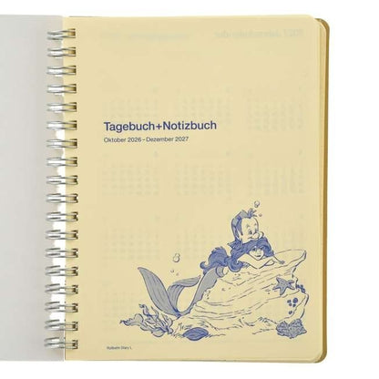 Japan Tokyo Disney Store Little Mermaid Ariel Delfonics Rollbahn Diary L 2027