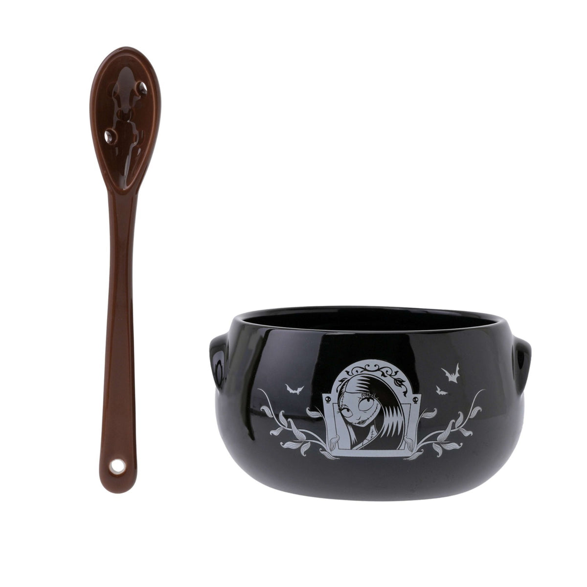 Japan Tokyo Disney Store Sally Soup Cup & Spoon Set Nightmare Before Christmas