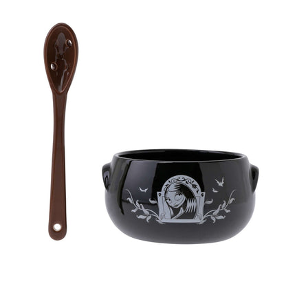 Japan Tokyo Disney Store Sally Soup Cup & Spoon Set Nightmare Before Christmas