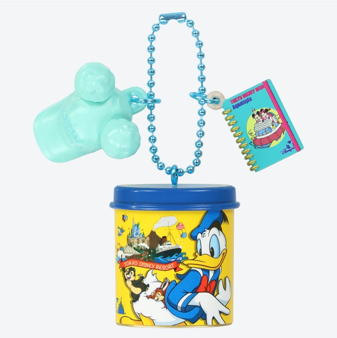 Japan Tokyo Disney Resort Mickey Mouse Keychain 3 pieces Big Hero 6 Donald Duck