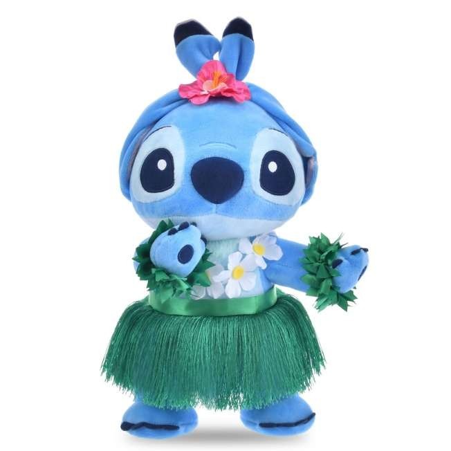 Japan Tokyo Disney Store Stitch Plush Toy Aloh