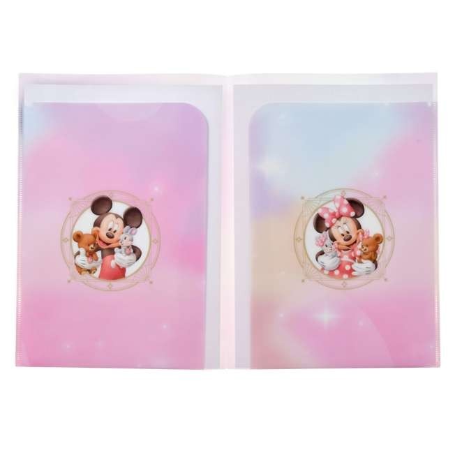 Japan Tokyo Disney Store Character Clear File UniBestiez 1st Anniversary