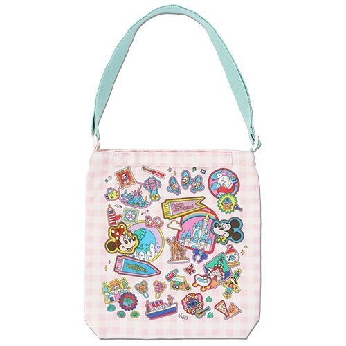 Japan Tokyo Disney Resort Mickey Mouse Shoulder Bag Park Motif Memories