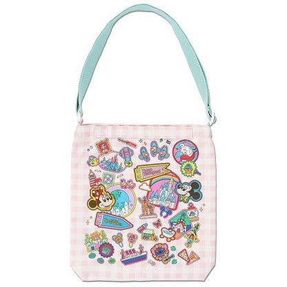 Japan Tokyo Disney Resort Mickey Mouse Shoulder Bag Park Motif Memories