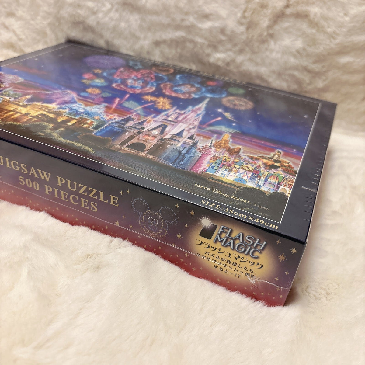 Japan Tokyo Disney Resort Jigsaw Puzzle Magic Shop Mickey Minnie Fireworks Flash