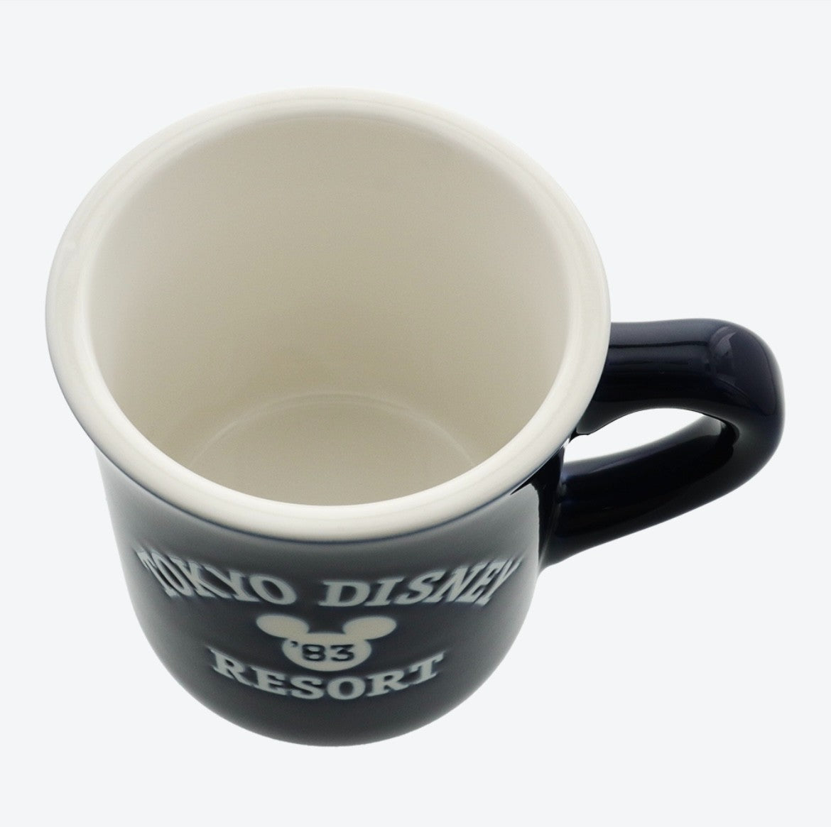 Japan Tokyo Disney Resort 83 years Mickey Mouse Cafe Time Mug Navy 2025