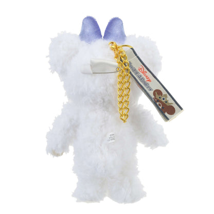 Japan Tokyo Disney Store UniBearsity Plush Puffy Toy Keychain Daisy