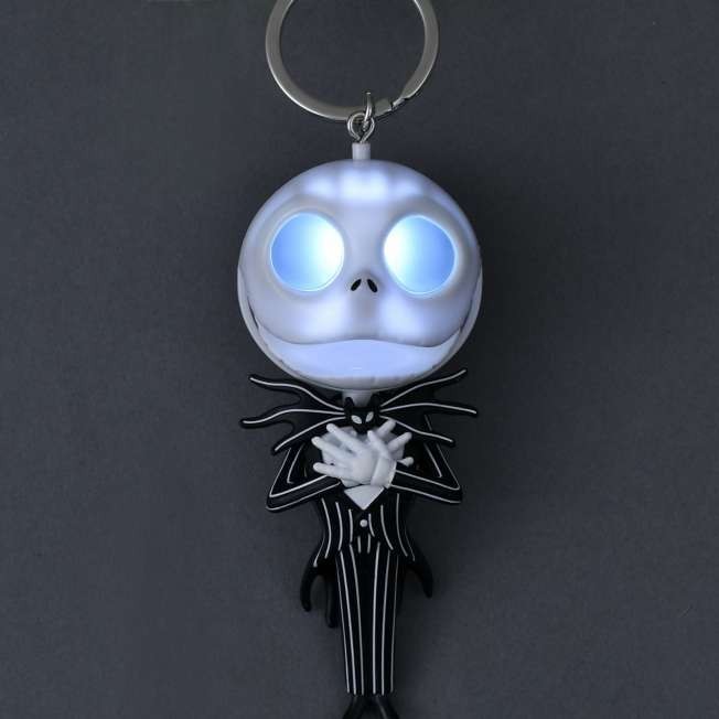 Japan Tokyo Disney Store Jack Light-Up Keychain Nightmare Before Christmas