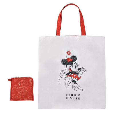Japan Tokyo Disney Store Minnie Mouse Shopping Eco Bag Classic Sketch