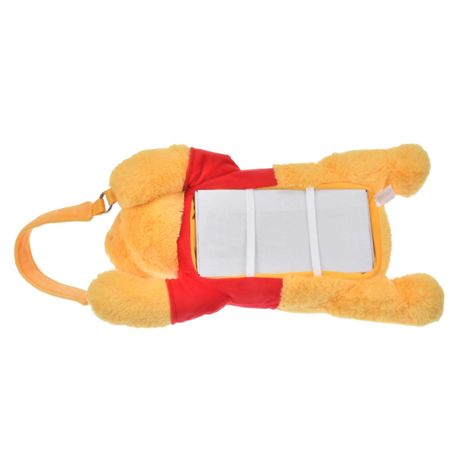 Japan Tokyo Disney Store Pooh Tissue Box Cover with Carabiner Hanging Type