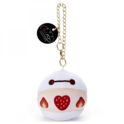 Japan Disney Takara Tommy Nui Pan Brett Plush Keychain Baymax Maritozzo Sweets