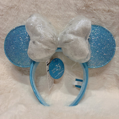 Japan Tokyo Disney Resort Sea 25th Sparkling Jubilee Headband Ears Cap Hat