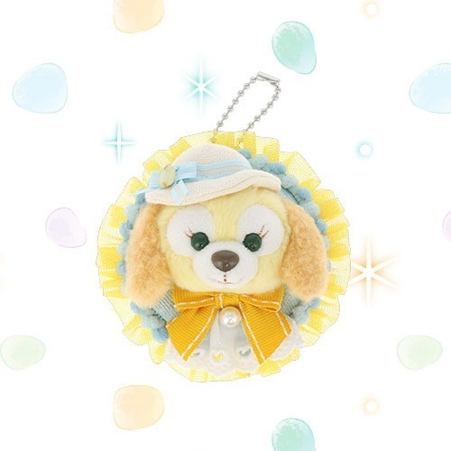 Japan Tokyo Disney Resort Duffy 2026 Beautiful Blue CookieAnn Clip Keychain