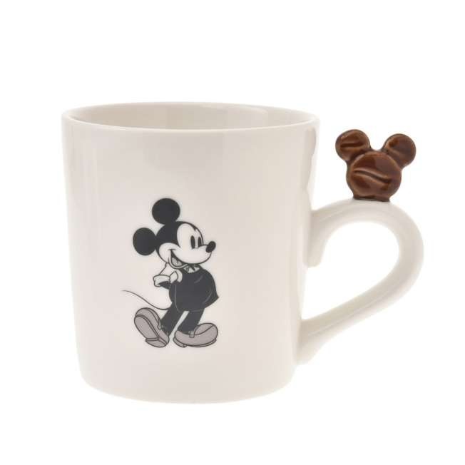 Japan Tokyo Disney Store Mickey & Minnie Mug "Life with Cafe"