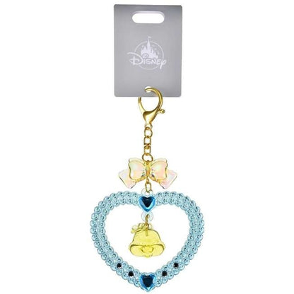 Japan Tokyo Disney Store Clarice Chip and Dale Keychain Heart Glitter Lovely Fes