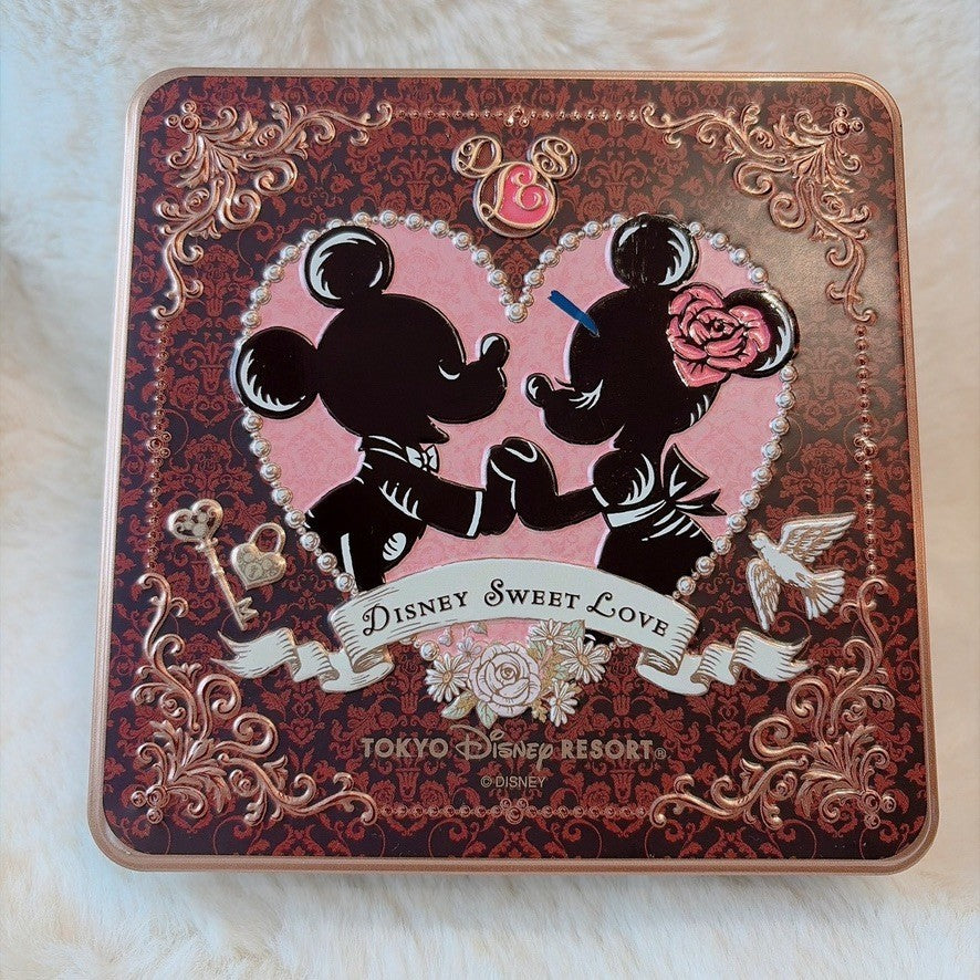 Japan Tokyo Disney Fondant au chocolat Confectionery Tin Can Mickey & Minnie