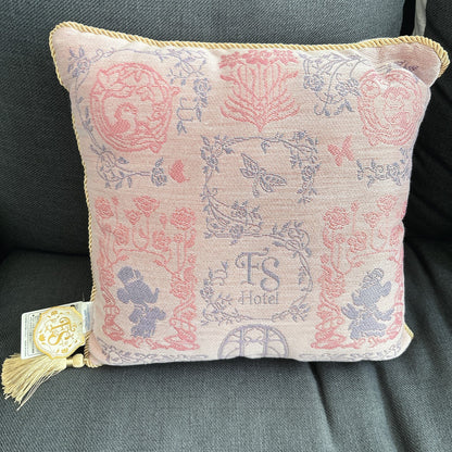 Japan Tokyo Disney Resort Cushion Mickey Minnie Fantasy Springs Hotel