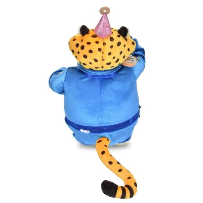 '+Japan Tokyo Disney Store Clawhauser Plush Toy 10th Anniversary Zootopia