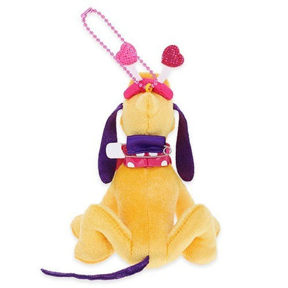 Japan Tokyo Disney Resort Pluto Plush Toy Badge Minnie @ Funderland