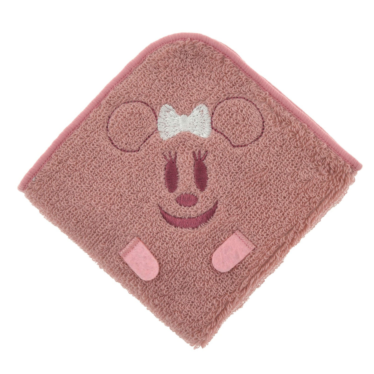 Japan Tokyo Disney Store Ghost Mini Towel Pink Minnie Ghost Happy Halloween