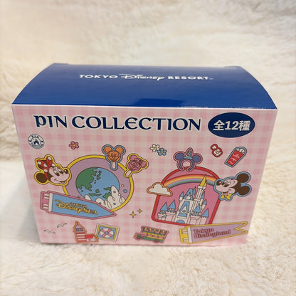 Japan Tokyo Disney Resort Pin Park Motif Collection Theme Lands Complete Box