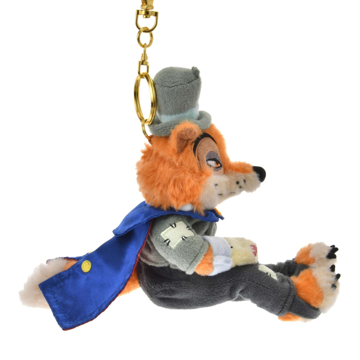 '+Japan Tokyo Disney Store Honest John Plush Keychain iketerunuigurumi Pinocchio