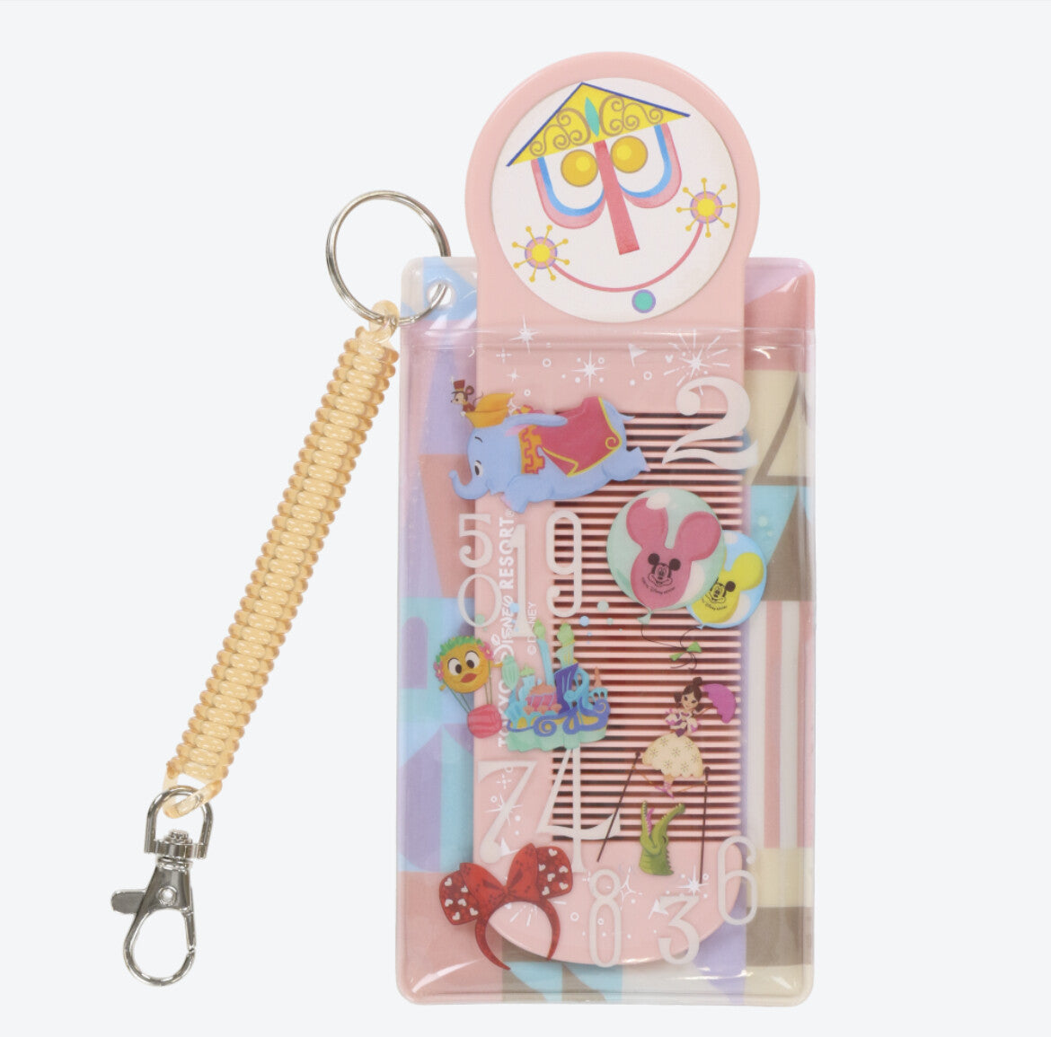 Japan Tokyo Disney Resort Small World Attraction Comb case 2022