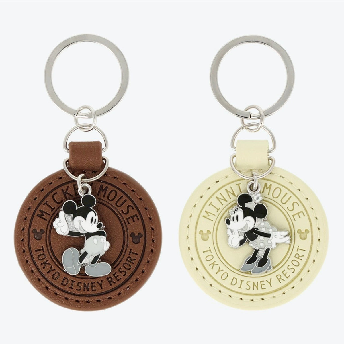 Japan Tokyo Disney Resort Keychain Mickey Mouse Minnie Mouse Limited 2026