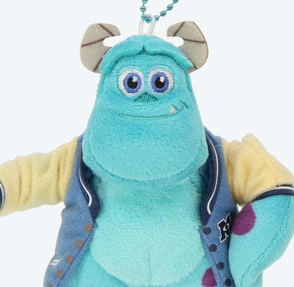 Japan Tokyo Disney Resort Monsters Inc. University Sulley Plush Keychain
