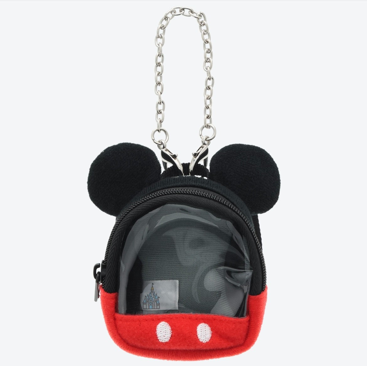 Japan Tokyo Disney Resort Mickey Mouse bag charm Keychain Pouch Plush Backpack