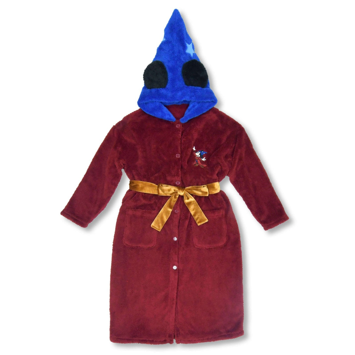 Japan Tokyo Disney Store Mickey Mouse Wearable Blanket Boa Fleece FANTASIA 85th