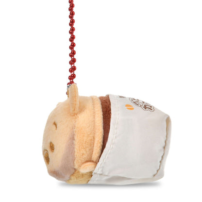 Japan Tokyo Disney Store Pooh Tsum Tsum Plush Toy Keychain Japanese Matsuri Food