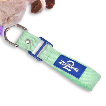 Japan Tokyo Disney Store Nibbles Maple Stick Plush Keychain Zootopia Fish Market