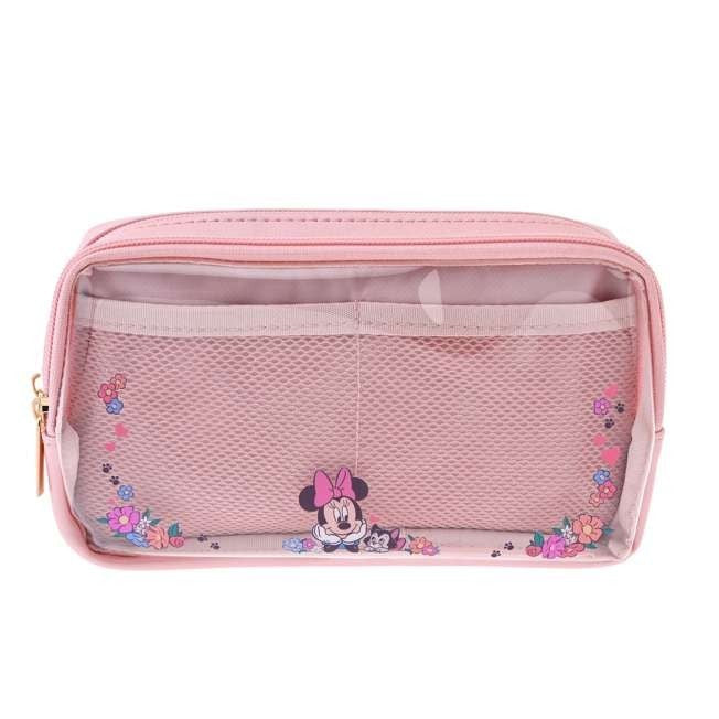 Japan Tokyo Disney Store Minnie & Figaro Pencil Case Talk