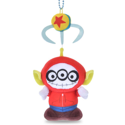 Japan Tokyo Disney Store Little Green Men Plush Keychain CRANEGAME Toy Story